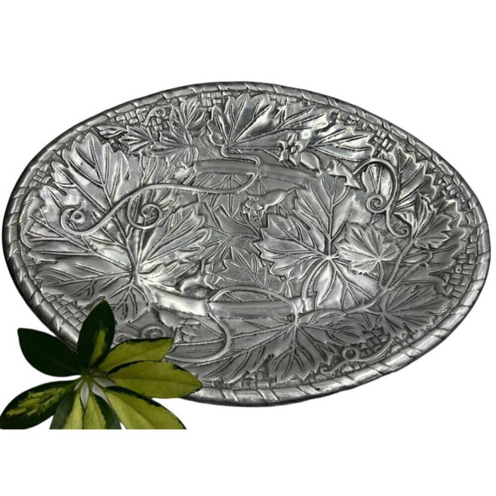 CENTRO 1993 PEWTER OVAL PLATTER
